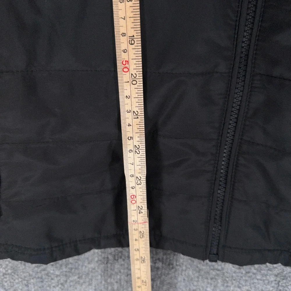 Banana Republic Puffer Vest Mens Medium Black Quilted Full Zip Lightweight Gilet